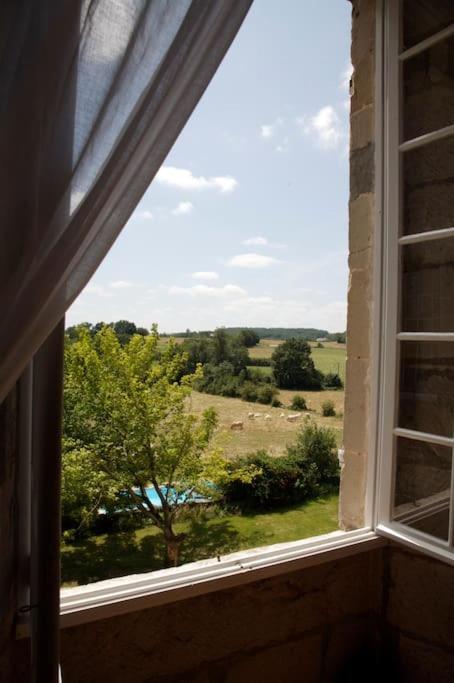 Chateau Barayre - Beautiful 12Th Century Castle With Pool And Large Garden Laussou Esterno foto